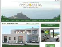 Tablet Screenshot of hotelmardaardora.com